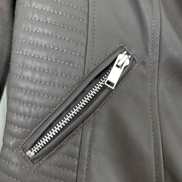 Fake leather jacket - Picture 3 of 5